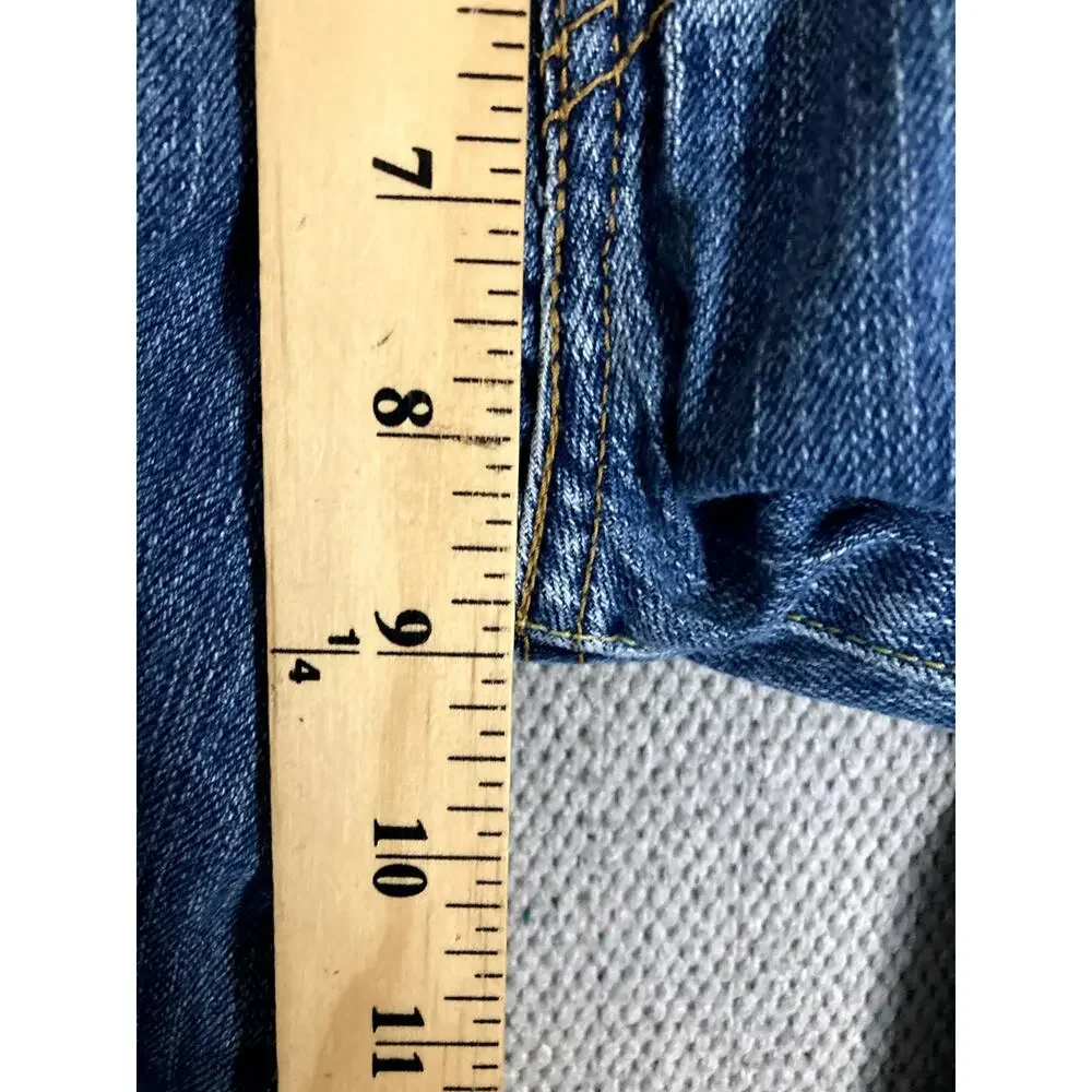 Vtg Levi's 505 Jeans Womens 8M 30X28 Blue Fade Relaxed Straight‎ Leg Cowgirl
